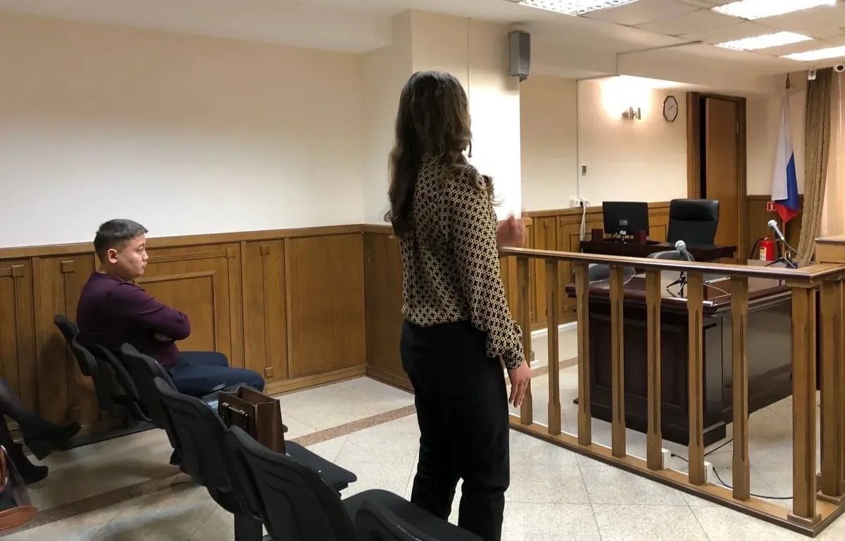 Алиса Климентова в суде. Фото: соцсети