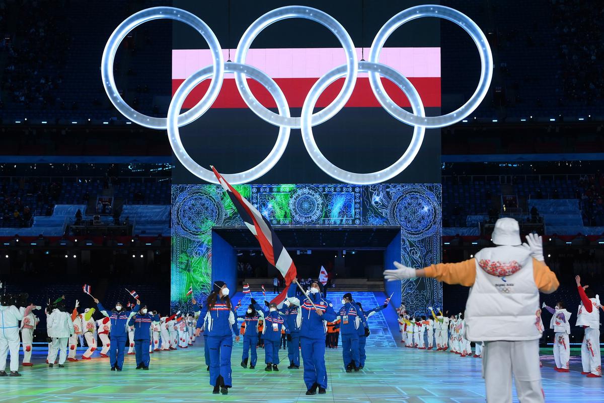 Церемония открытия Олимпийских Игр в Пекине. Фото: David Ramos / Getty Images