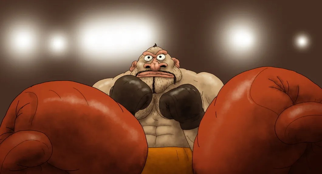 Кадр из мультфильма «БоксБалет»