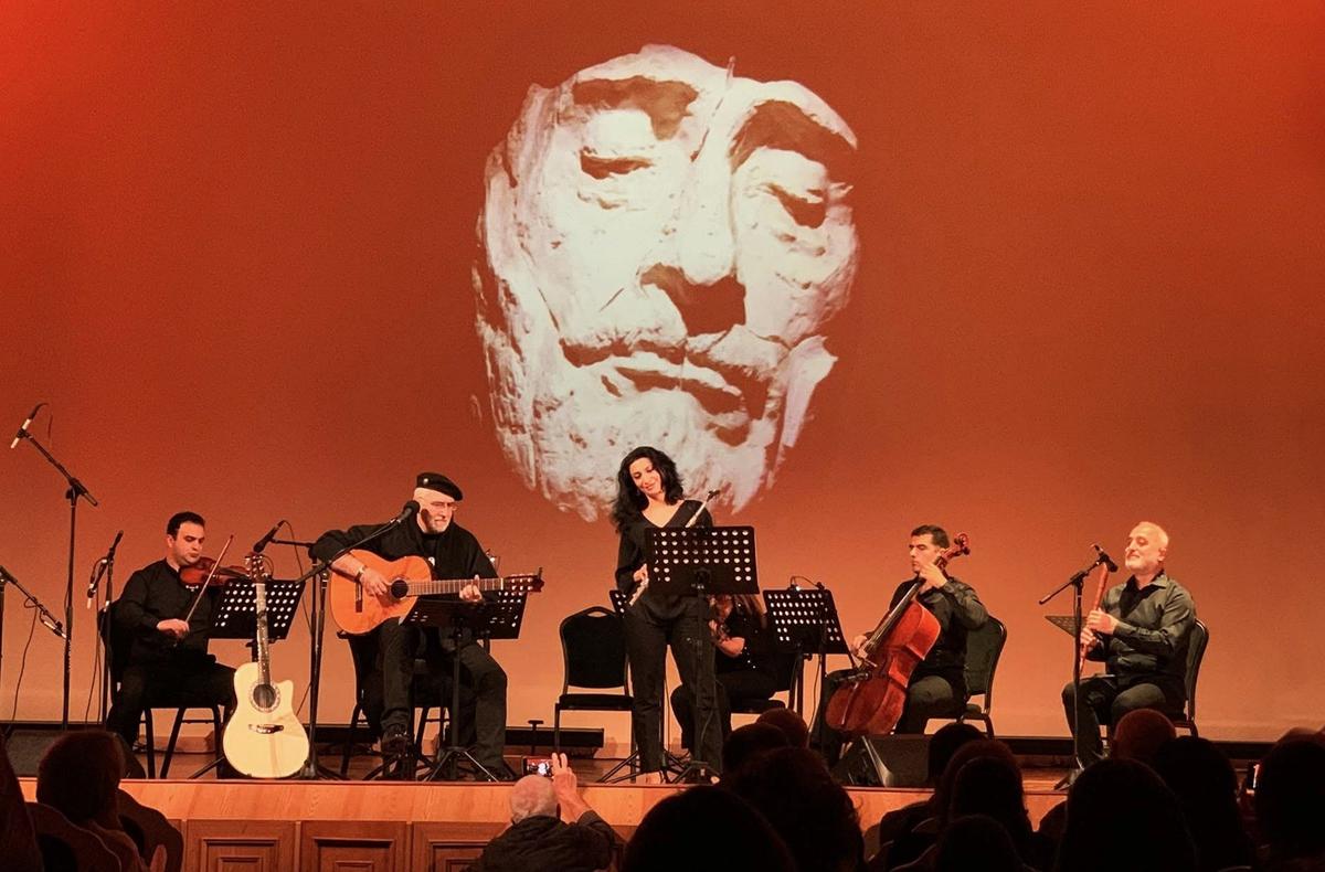 Концерт «Комитас: поэт и музыкант» в малом зале филармонии. Фото: Гарегин Агабекян