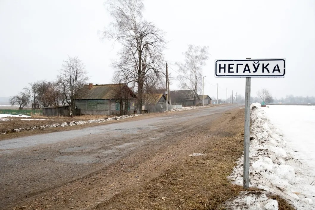 Деревня Неговка, Гомельская область Беларуси. Фото: «Еврорадио»
