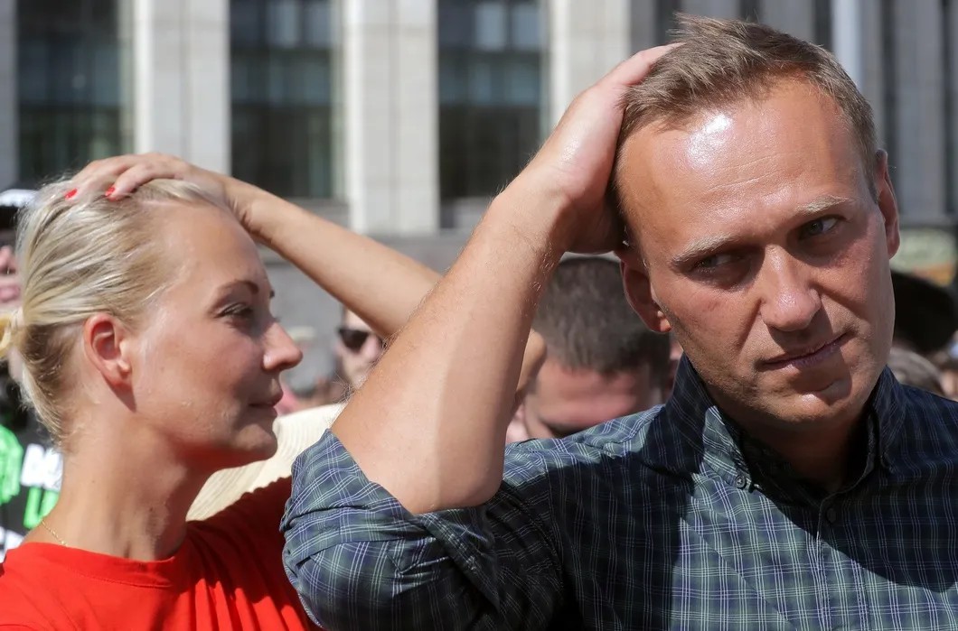 Юлия и Алексей Навальные. Фото: ЕРА