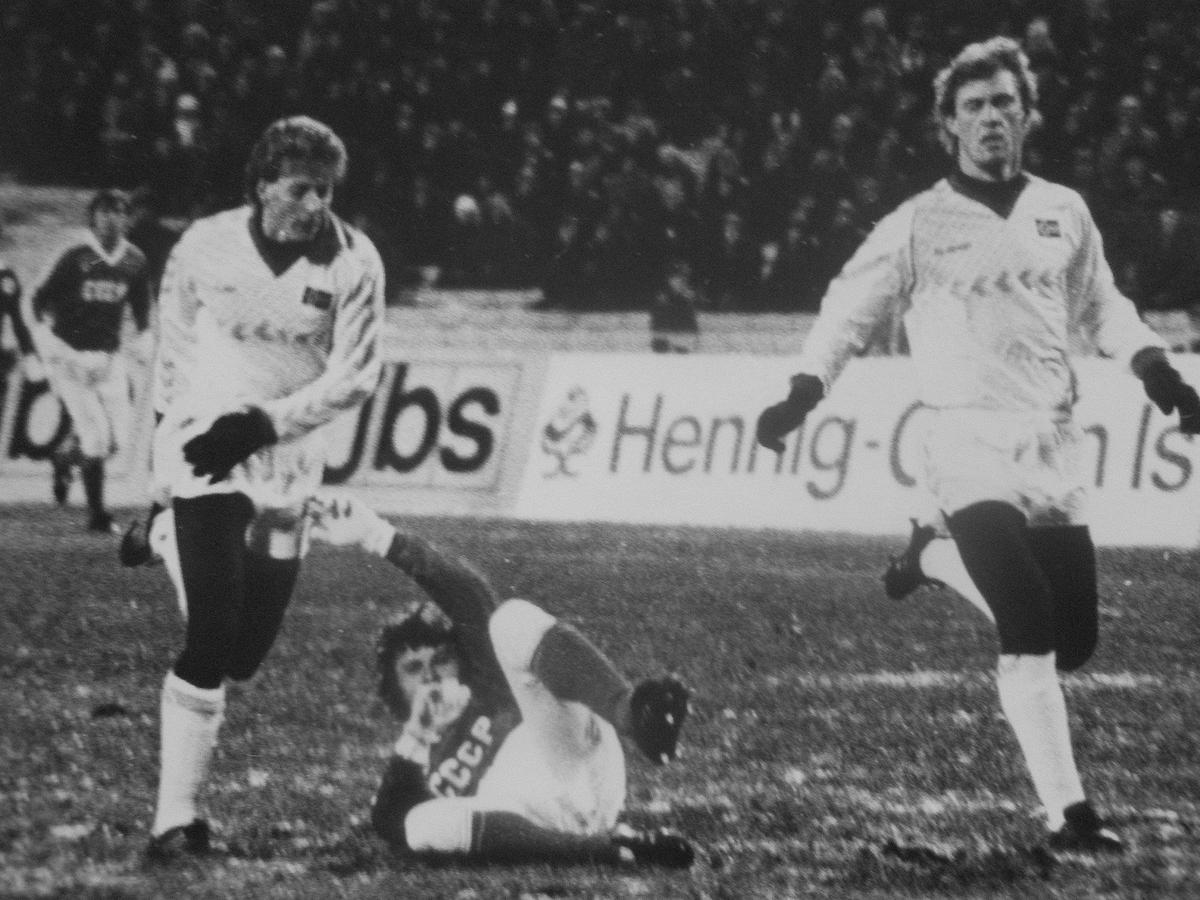 За сборную СССР Александр Заваров провел 41 матч и 6 раз поражал ворота соперников. Фото: Евгений Успенский