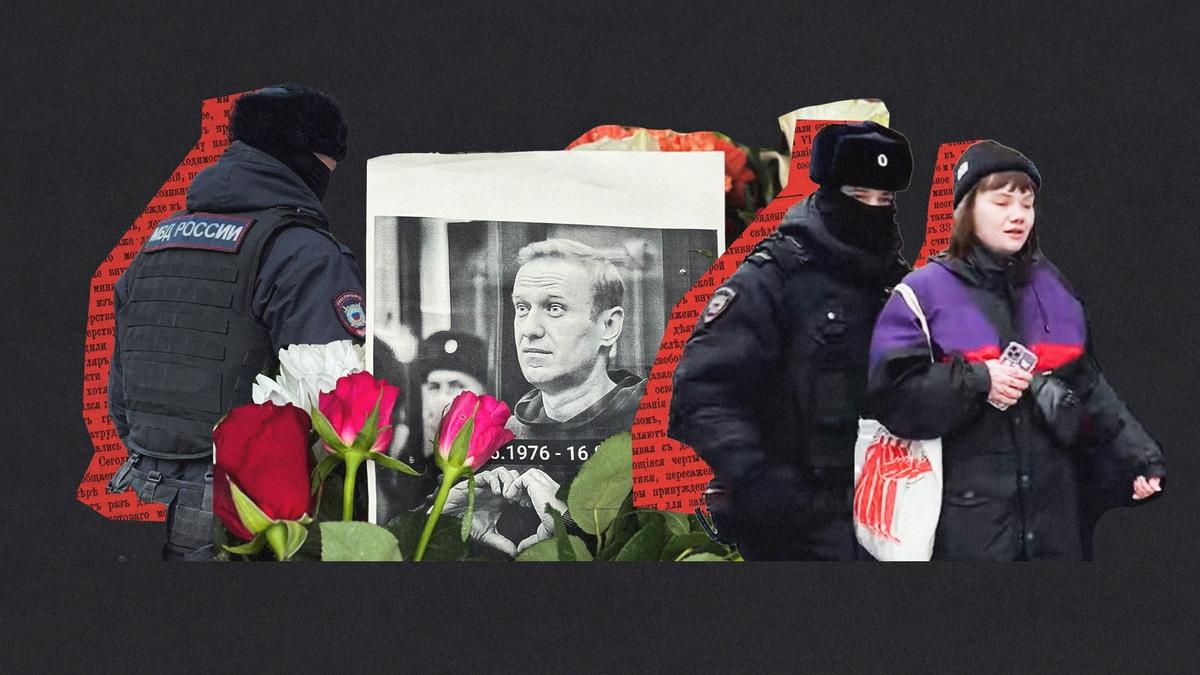 Задержания у Стены скорби. День памяти Навального