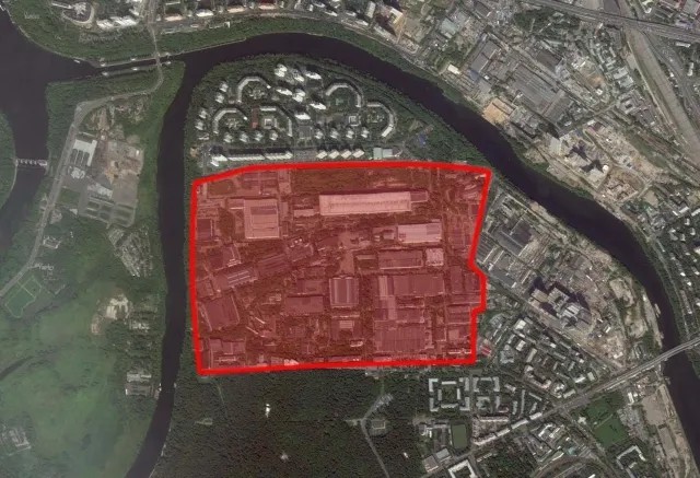 Нынешняя территория центра Хруничева. Фото: Яндекс.карты