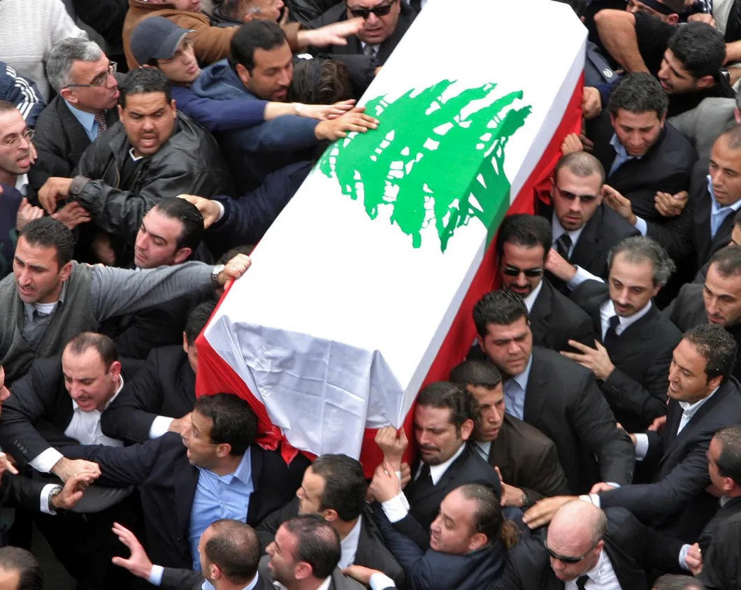 Похороны Харири. Фото: AP / ТАСС