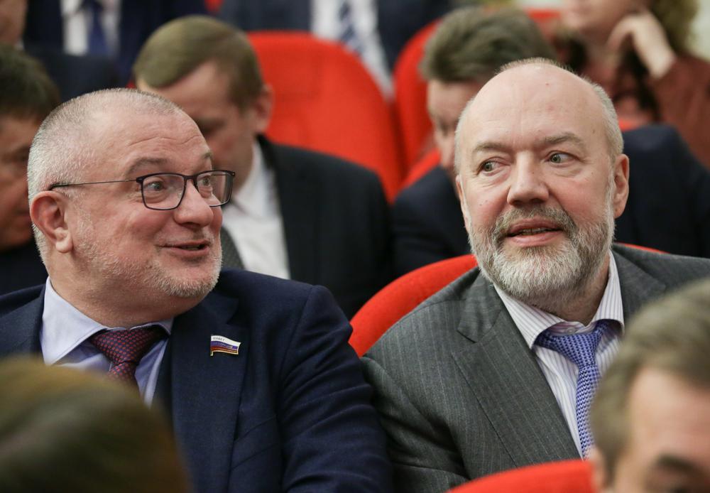 Андрей Клишас и Павел Крашенинников, 2018 год. Фото: Анна Исакова / ТАСС