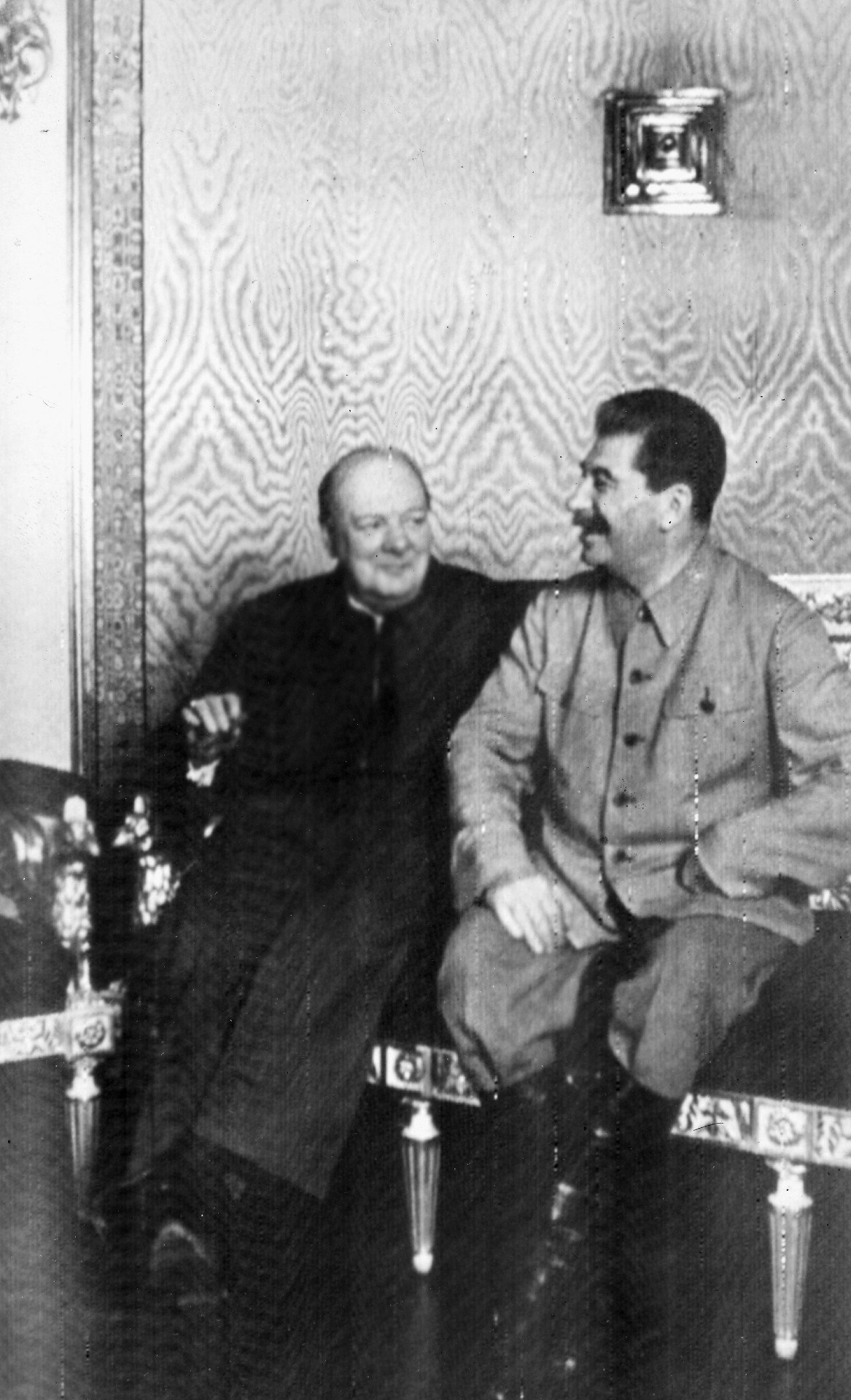 Черчилль и Сталин. Фото: ТАСС