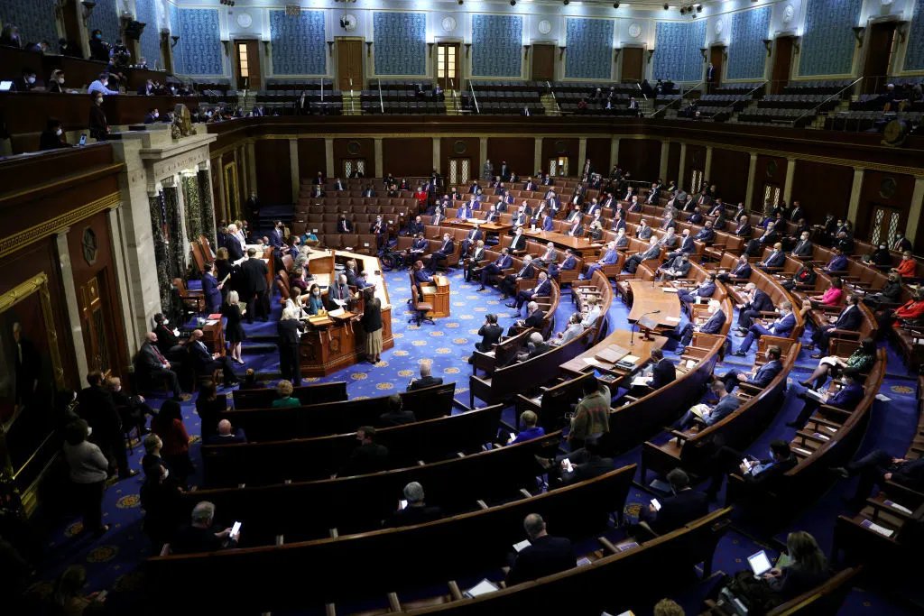 Заседание Конгресса США. Фото: Getty Images