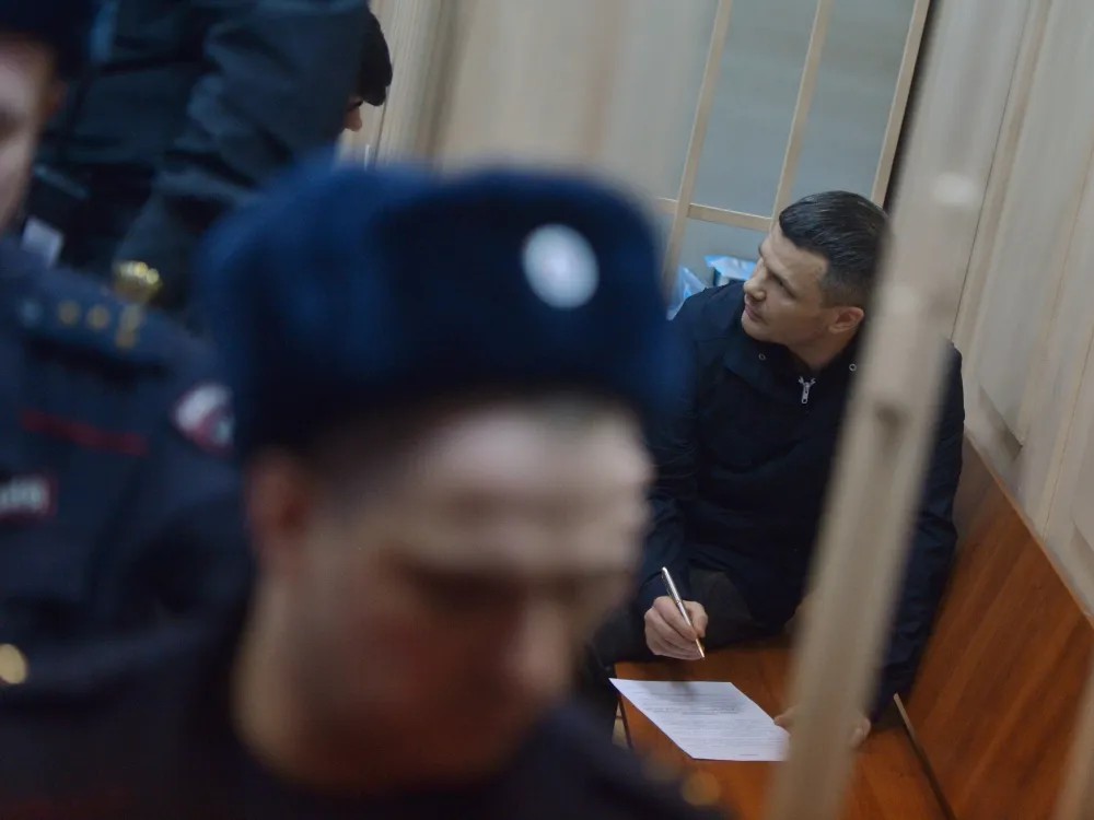 Дмитрий Каменщик в зале суда. Фото: РИА Новости