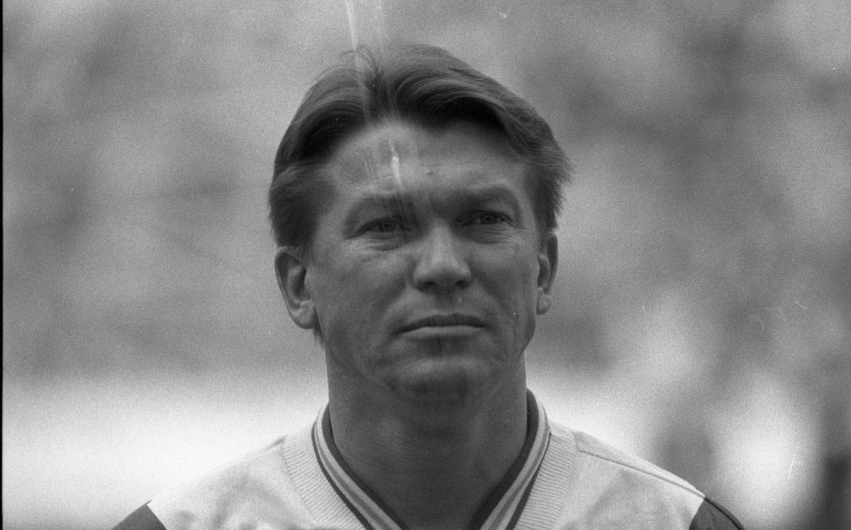 1999 год. Олег Блохин перед матчем ветеранов московского «Спартака» и киевского «Динамо». Фото: Евгений Успенский