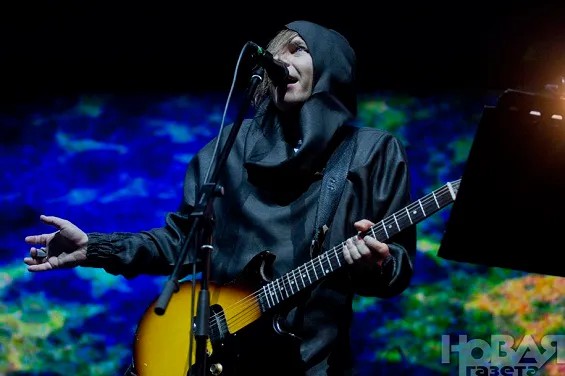 Илья Лагутенко на концерте в Москве 8 декабря прошлого года. Фото: Евгений Фельдман — «Новая»