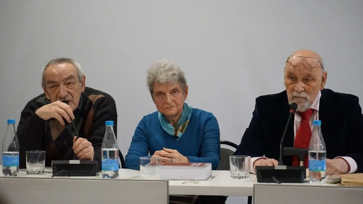 Юлий Даниэль, Светлана Ганнушкина и Валерий Борщев. Фото: Наталья Демина — специально для «Новой»