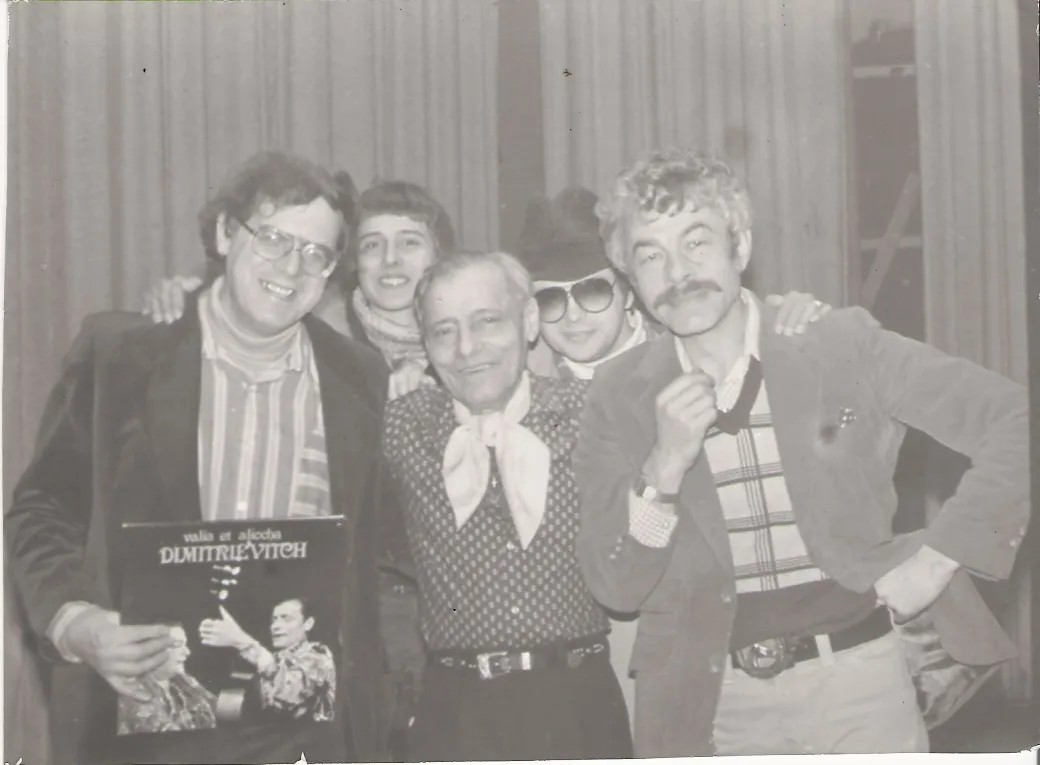 С Алешей Димитриевичем и сотрудниками «Кисмета» в Нью-Йорке, 1984 год. Фото из архива