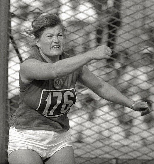 Нина Пономарева на Олимпийских играх 1960 года. Фото: Википедия