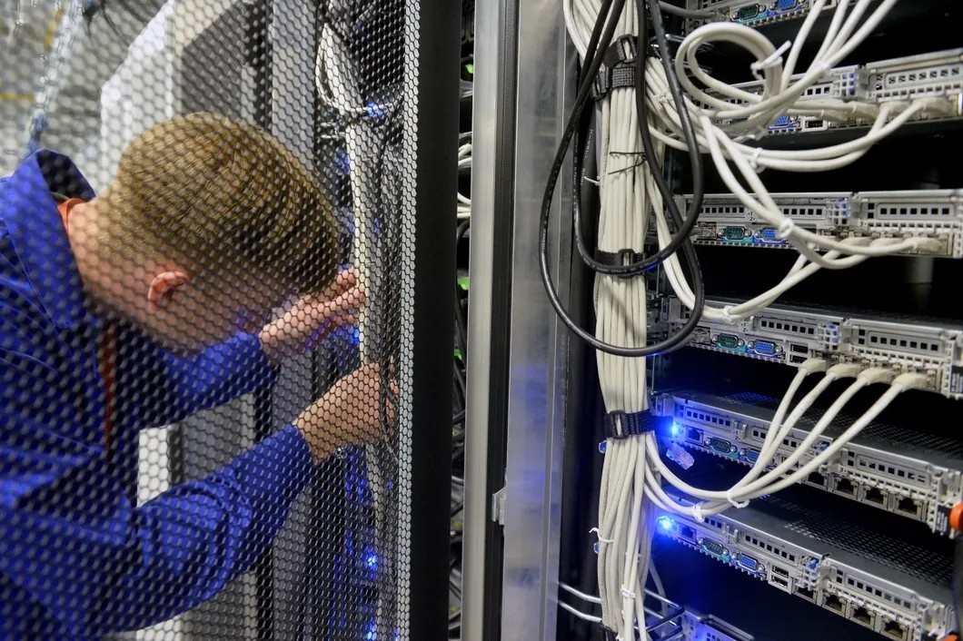 Сервера в росийскм IT-парке. Фото: РИА Новости