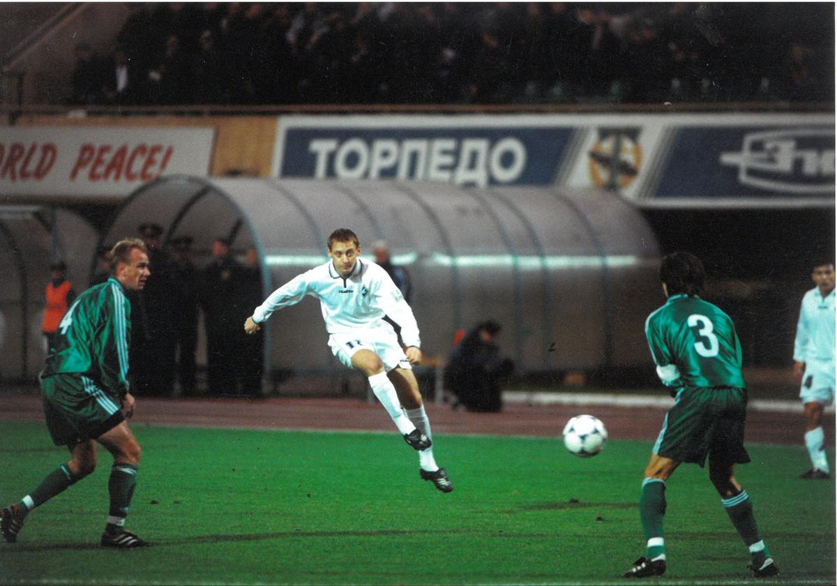 Андрей Тихонов отыграл четыре сезона за «Крылья Советов» и помог клубу в 2004 году завоевать бронзовые медали. Фото: Евгений Успенский