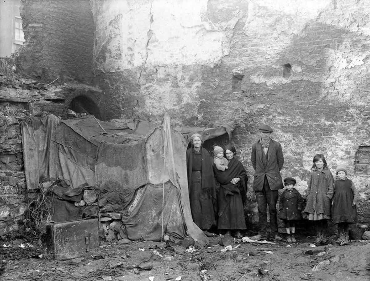 Ирландская семья. Фото: архив