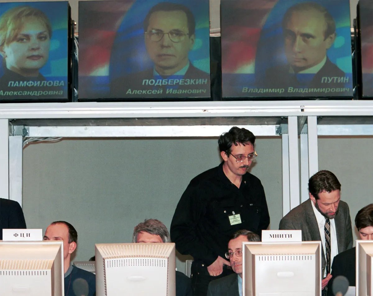 Выборы президента РФ, 2000 год. Фото: Борис Кавашкин (ИТАР-ТАСС)
