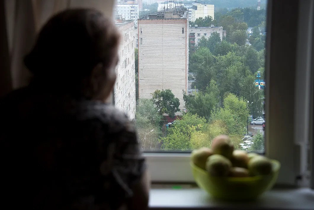 Вид из окна на Нахабино. Фото: Виктория Одиссонова / «Новая»