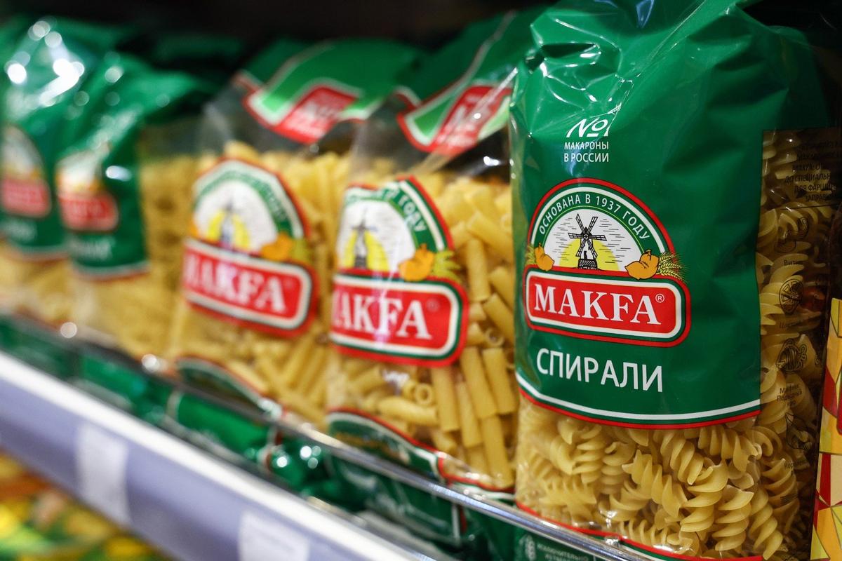 Продукция компании «Макфа». Фото: Сергей Булкин / ТАСС