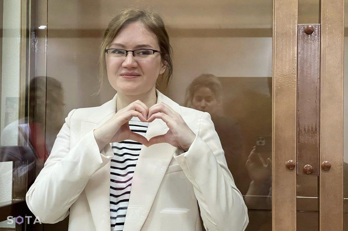 Лилия Чанышева в суде. Фото: SOTA