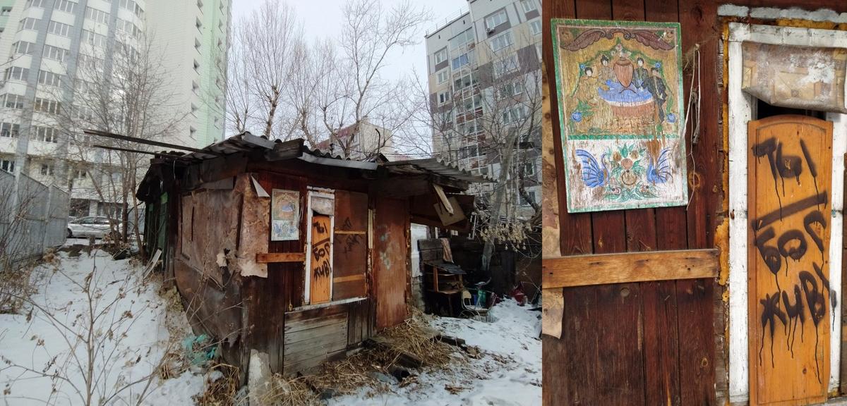 Дворовые пристройки на Красной армии, 91. Фото: Алексей Тарасов / «Новая газета»