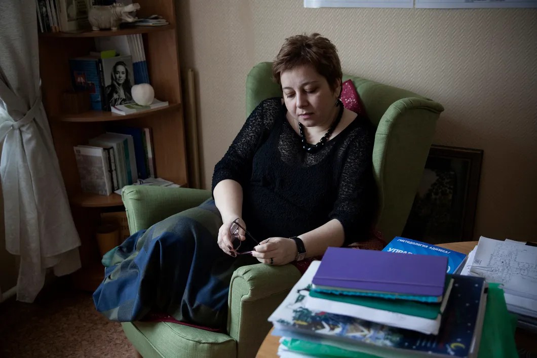 Нюта Федермессер в своем кабинете. Фото: Анна Артемьева / «Новая»