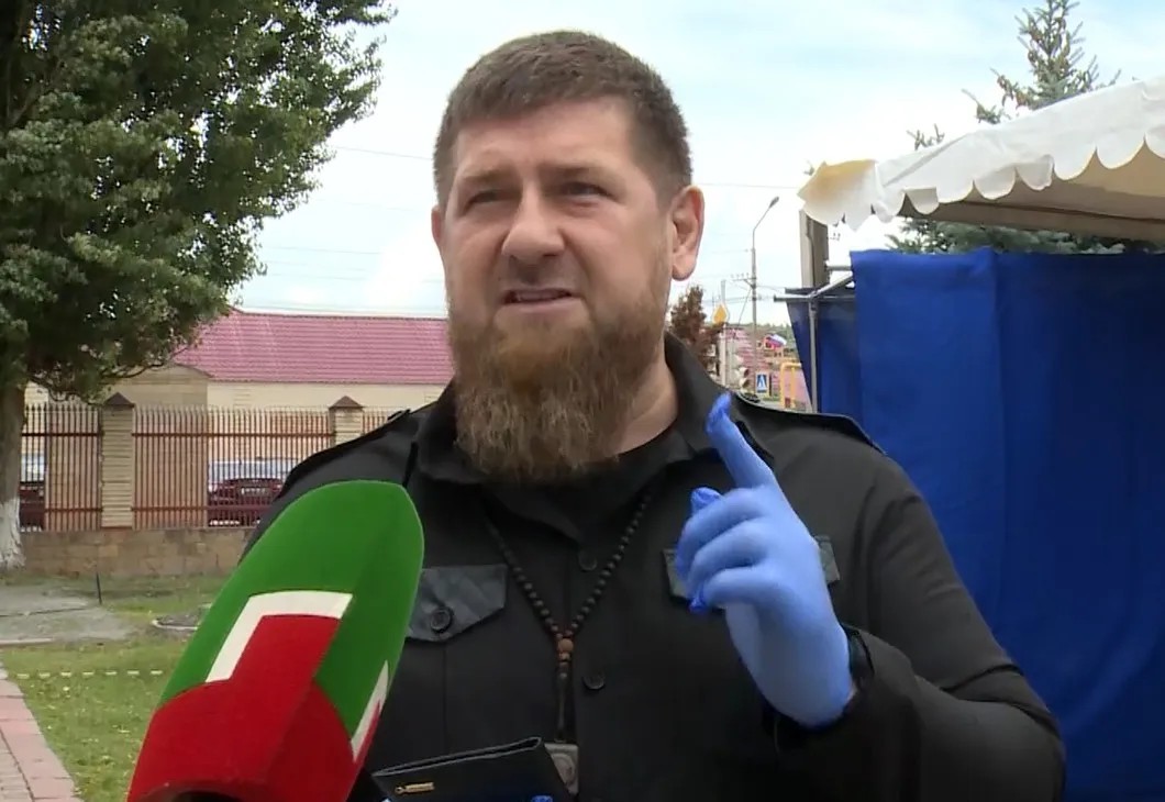 Глава Чечни Рамзан Кадыров. Снимок с видео. ЧГТРК / ТАСС