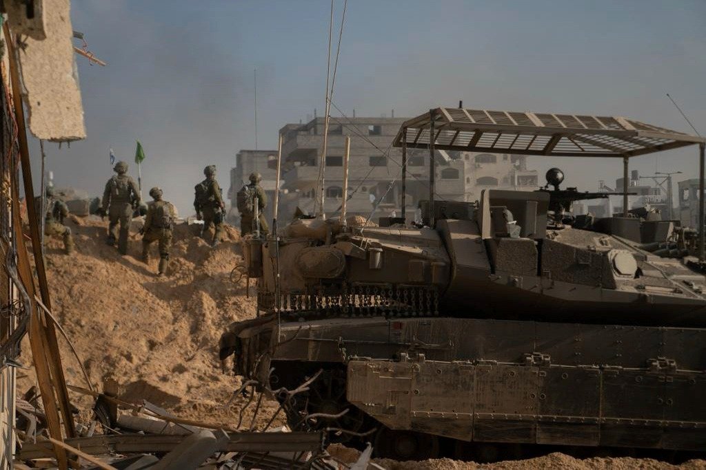 Наземная операция армии обороны Израиля (ЦАХАЛ) в секторе Газа. Фото: AP / TASS