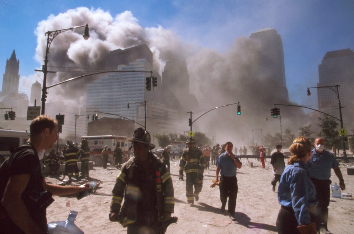 Теракт 11 сентября 2001 года в Нью-Йорке. Фото: Universal History Archive / Universal Images Group via Getty Images