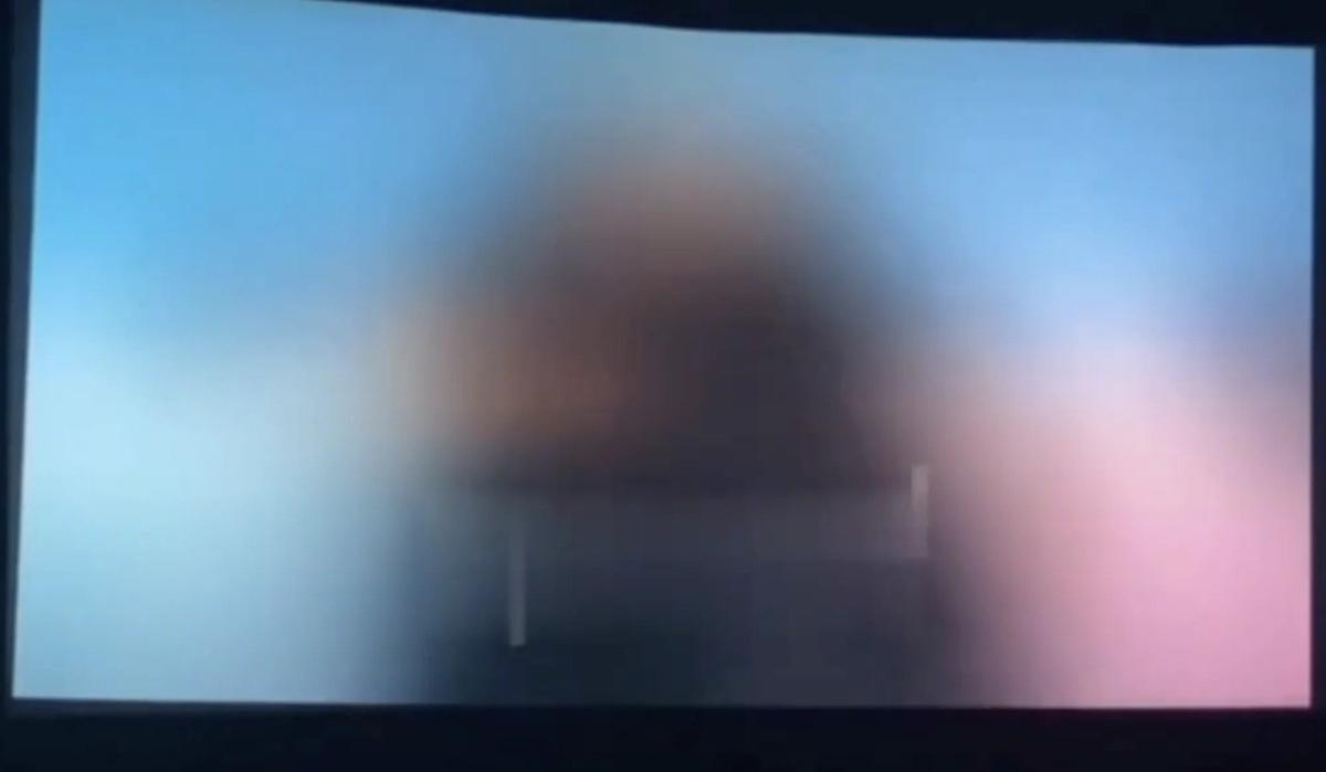 Кадр после цензуры. Скриншот из видео