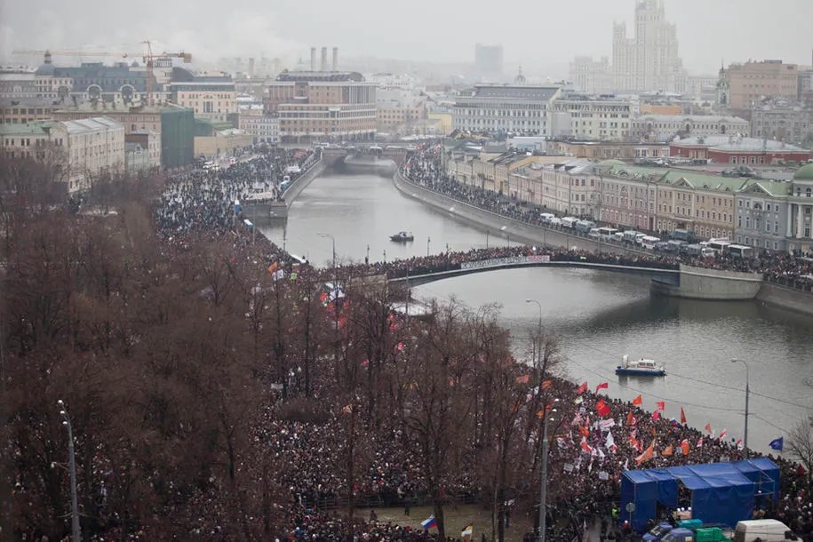 Митинг на Болотной площади. Фото: Евгений Фельдман / «Новая газета»