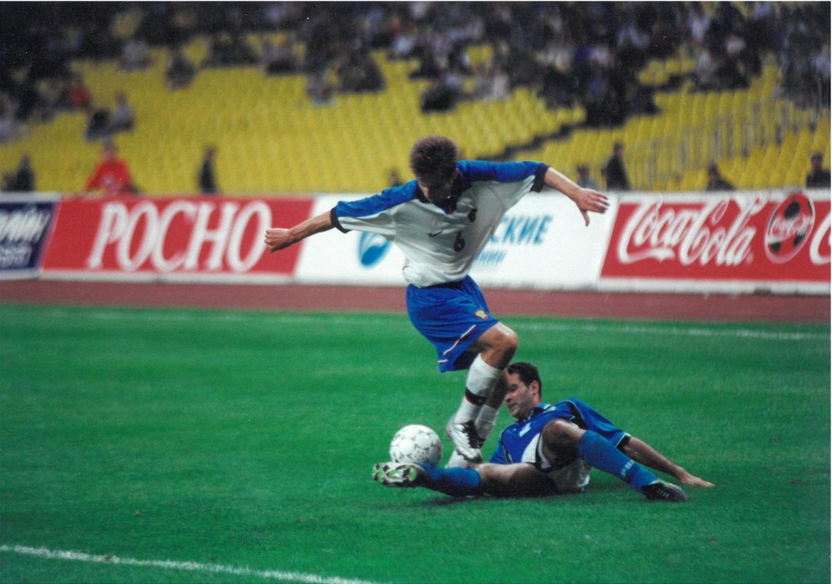 Сергей Семак провел за сборную России 65 матчей и забил 4 мяча. Фото: Евгений Успенский