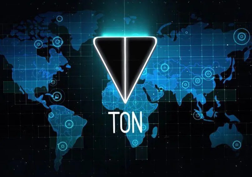 Логотип криптовалюты TON