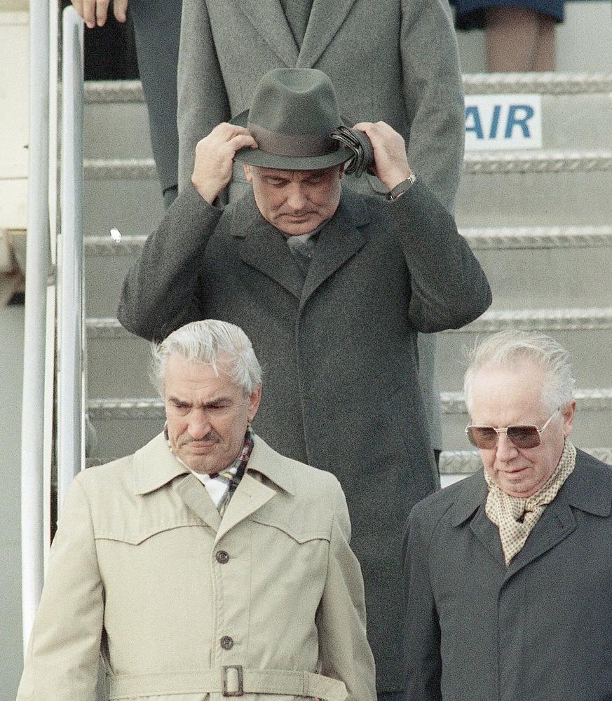9 октября 1986 года. Визит Михаила Горбачева в Рейкьявик. Фото: EastNews