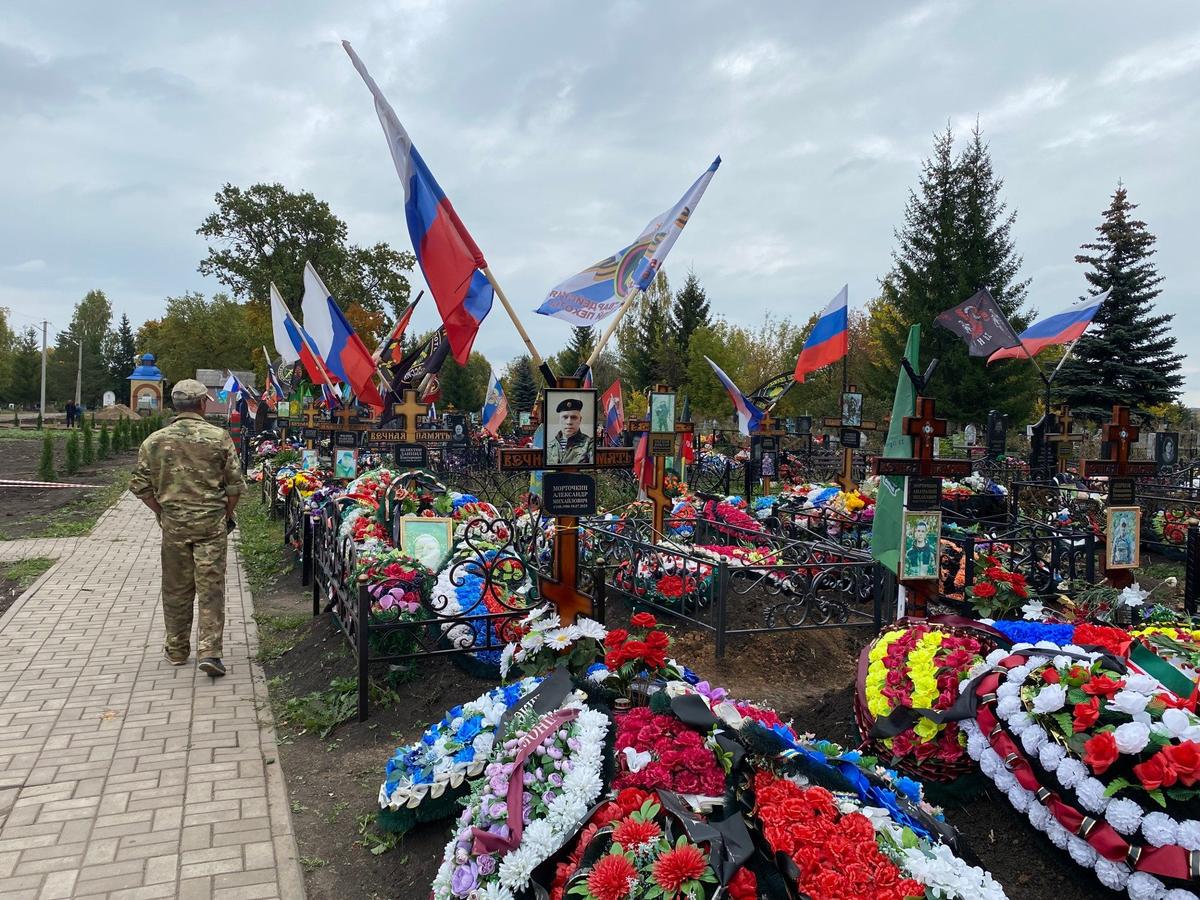 Серафимовское кладбище. Фото: Ирек Муртазин / «Новая газета»