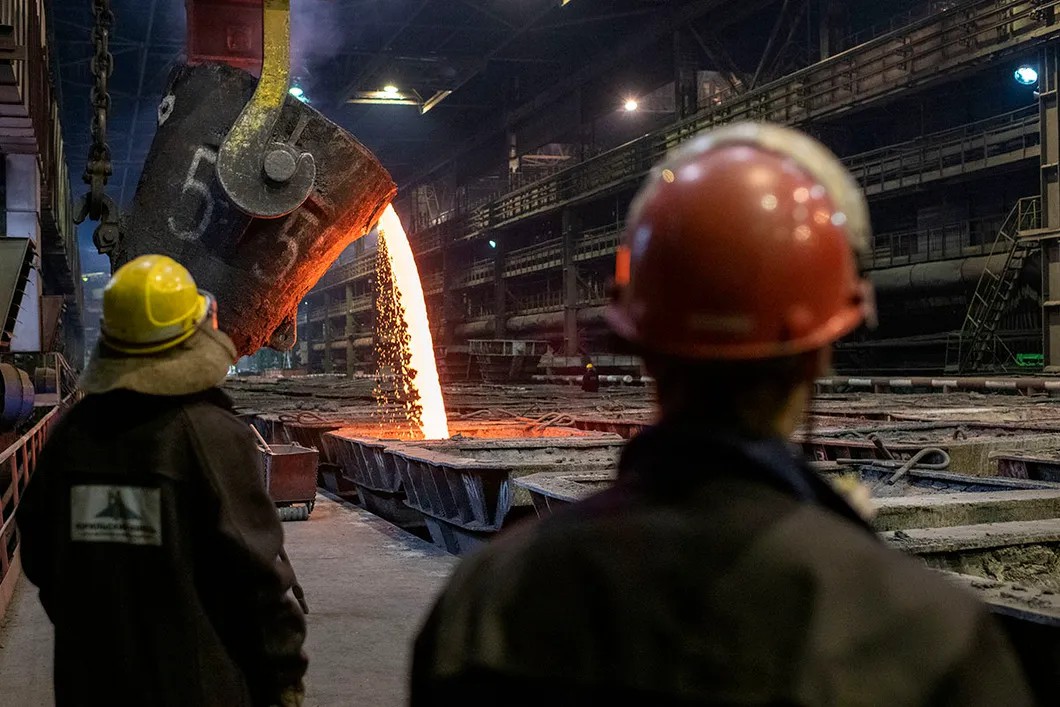 Nickel Matte Spill Area, Nadezhda Metallurgical Plant Smelting Complex. Photo: Yuri Kozyrev, Novaya Gazeta