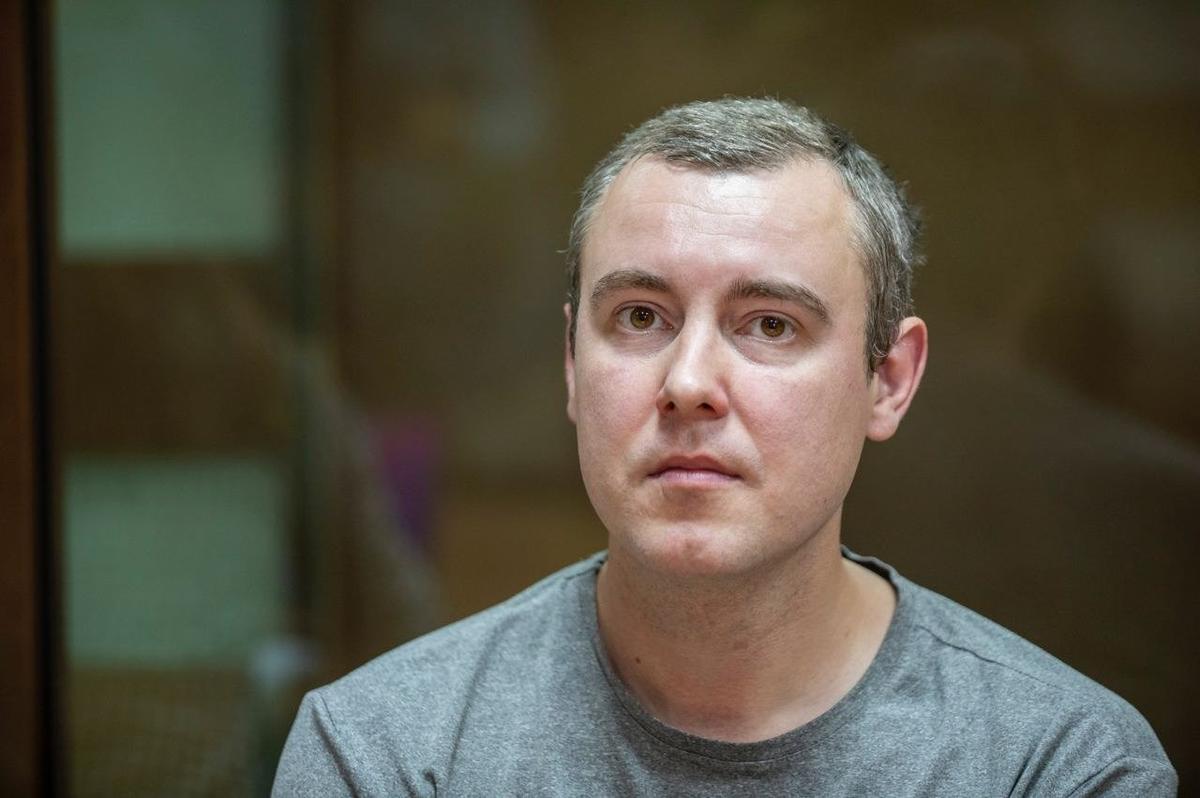 Юрий Коховец в зале суда. Фото: Александра Астахова