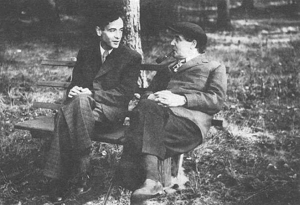 Капица и Ландау. Архивное фото