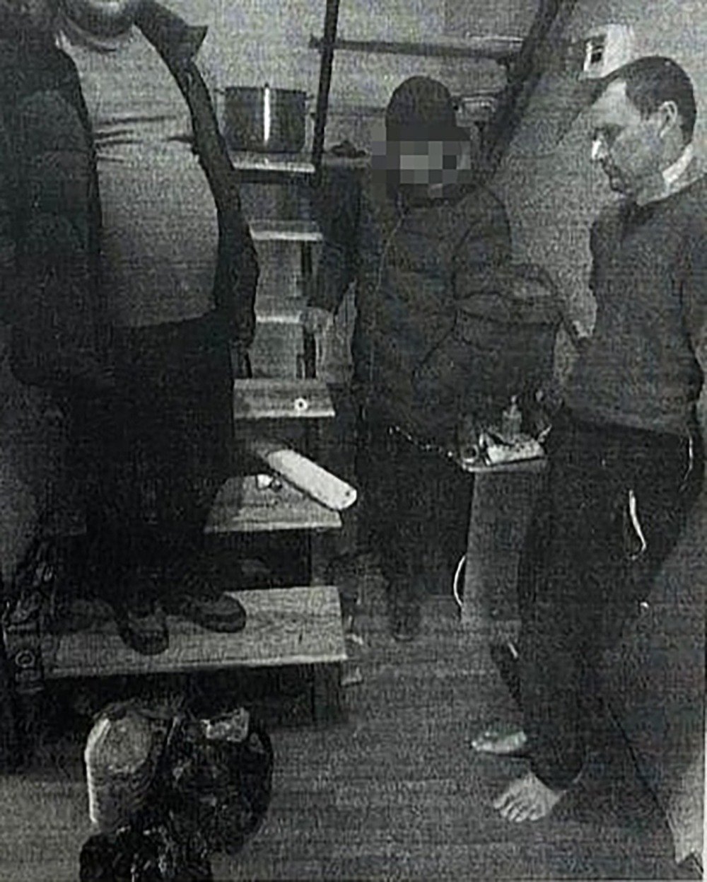 Константин Гладков на допросе. Фото из материалов дела