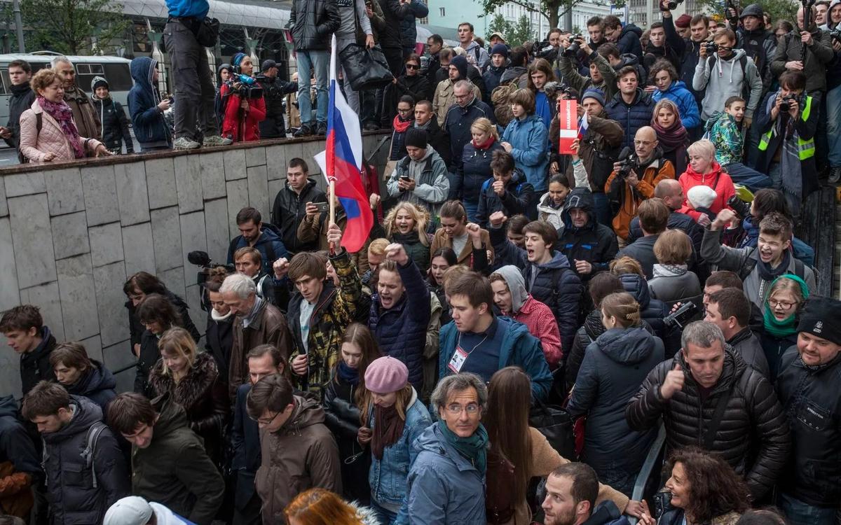 В Москве впервые без массовых задержаний — но не в Питере