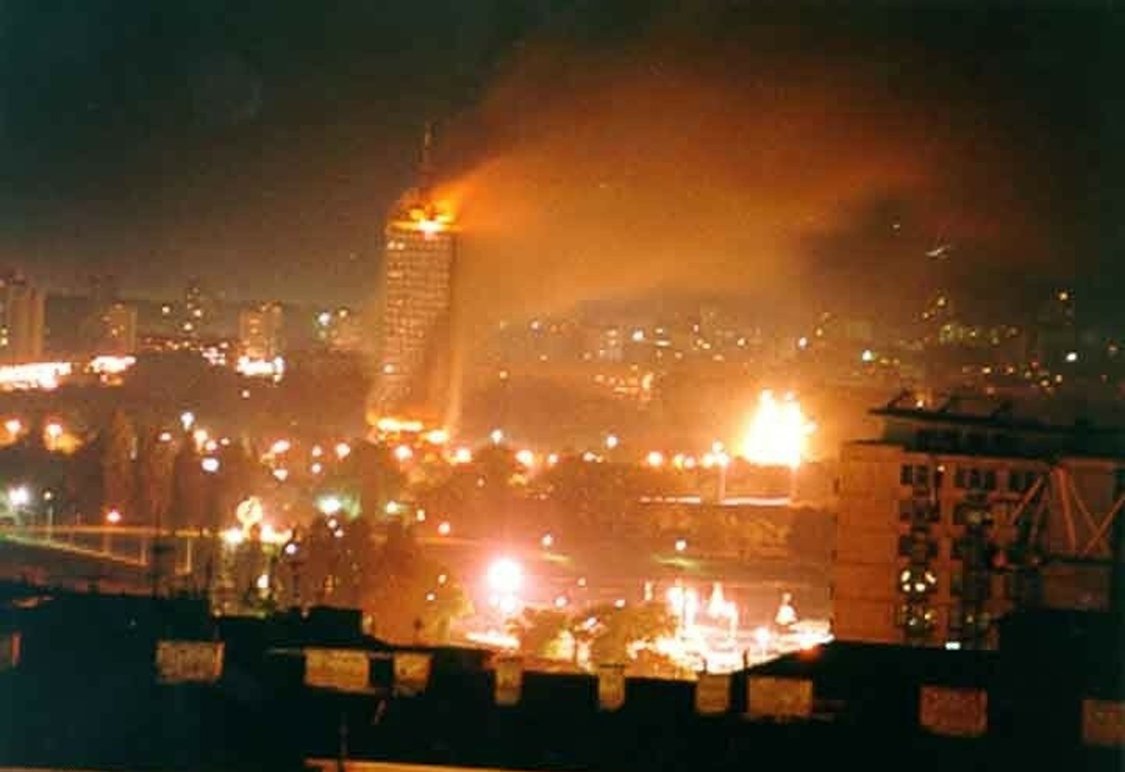 Бомбардировка Белграда, 21 апреля 1999 г. Фото: East News