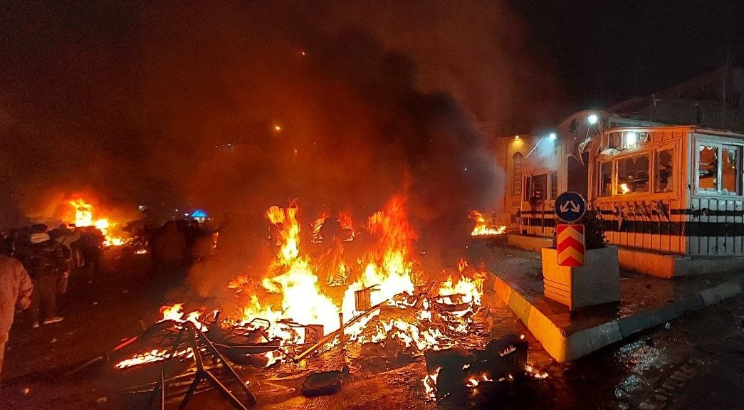 Массовые протесты в Иране. Фото: Zuma \ TASS