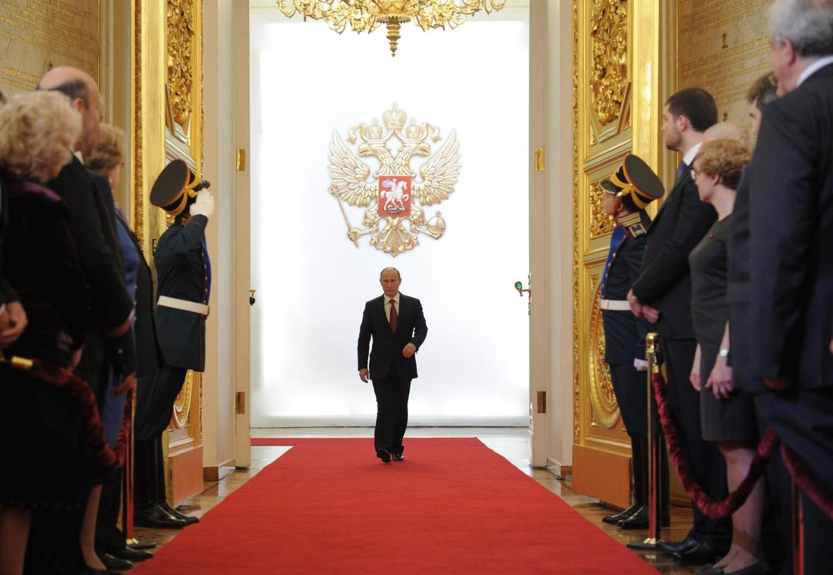 Инаугурация Путина в 2012 году. Фото: ИТАР-ТАСС / Алексей Дружинин