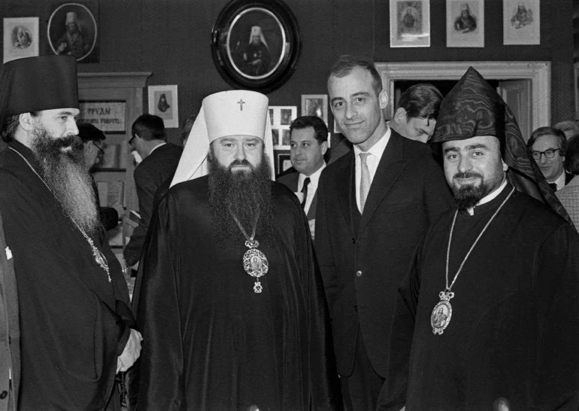 Митрополит Никодим (второй слева), 1968 год. Фото: Александр Коньков, Борис Трепетов / Фотохроника ТАСС