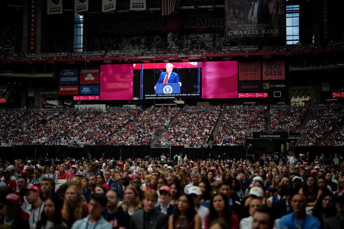 Мемориал Чарли Кирка. Фото: AP / TASS