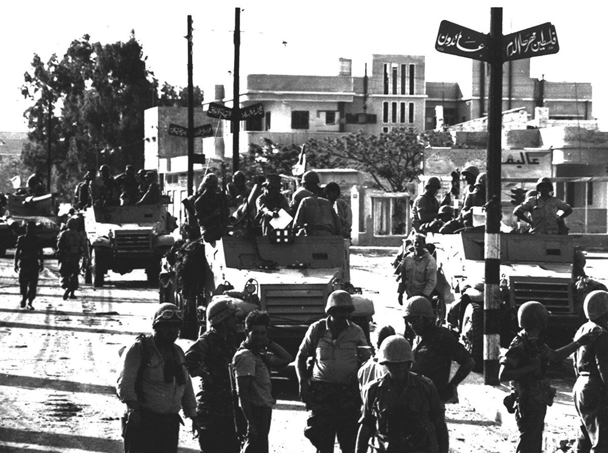 7 июня 1967 года. Израильские войска входят в сектор Газа. Фото: AP / TASS