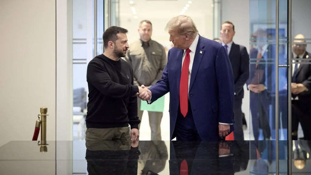 Встреча Зеленского и Трампа в Нью-Йорке 27 сентября. Фото: пресс-служба президента Украины