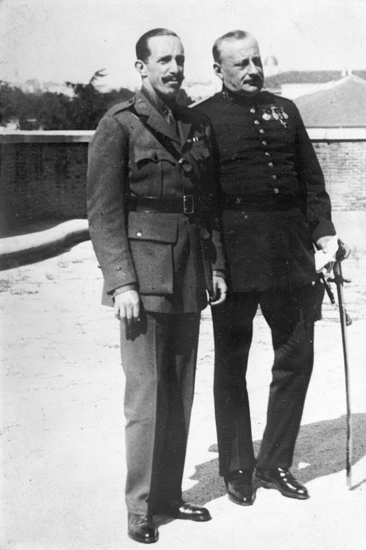Король Испании Альфонсо XIII и Примо де Ривера. Фото: Википедия